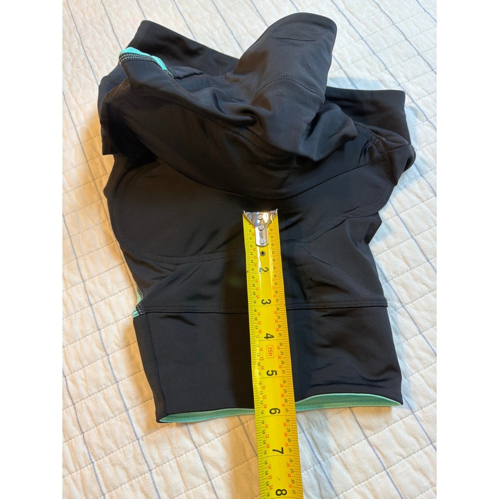 Pearl Izumi Select Women Cycling Shorts Black Mint Green Padded 41211601 Medium - Picture 4 of 10